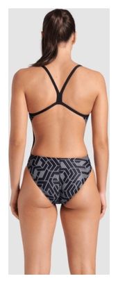 Maillot de bain Arena Escape Dos Challenge Noir Femme