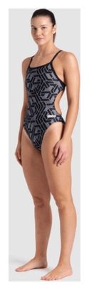 Maillot de bain Arena Escape Dos Challenge Noir Femme