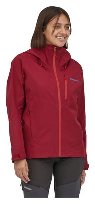 Patagonia Calcite Jacket Women's Waterproof Jacket Red
