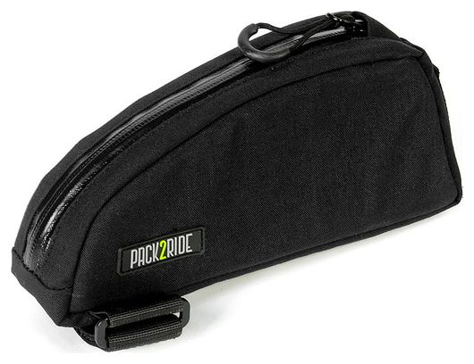Pack2Ride OneDrop 1.2L Toptube Bag Black