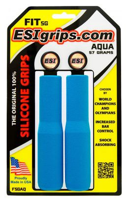 Impugnature ESI Fit SG - Aqua Blue