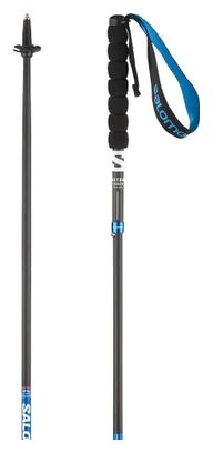 Salomon Ultra Carbon Foldable Trail Poles Black Blue Unisex