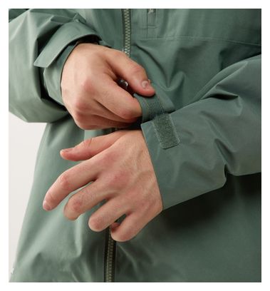 Giacca impermeabile Haglöfs Alert Gore-Tex verde da uomo