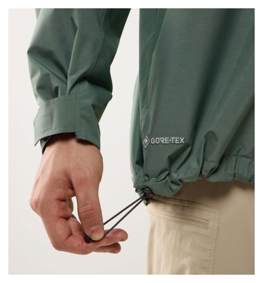 Giacca impermeabile Haglöfs Alert Gore-Tex verde da uomo