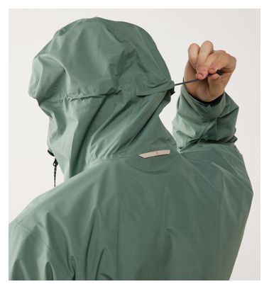Giacca impermeabile Haglöfs Alert Gore-Tex verde da uomo