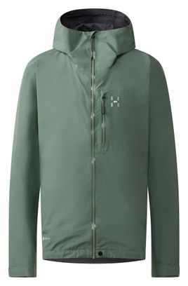 Giacca impermeabile Haglöfs Alert Gore-Tex verde da uomo