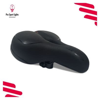 Selle de vélo Femme/Homme - Gel Premium Royal - Confort - Noir