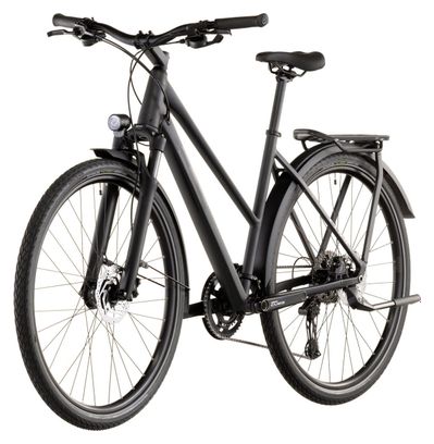 Cube Kathmandu Pro Trapeze Trekking Bike Shimano Cues 10S 700 mm Coal Black 2026