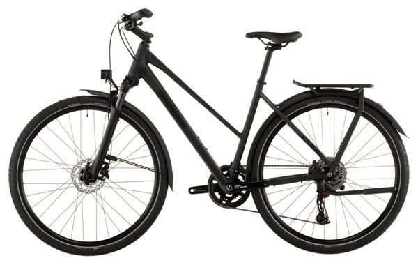 Cube Kathmandu Pro Trapeze Trekking Bike Shimano Cues 10S 700 mm Coal Black 2026