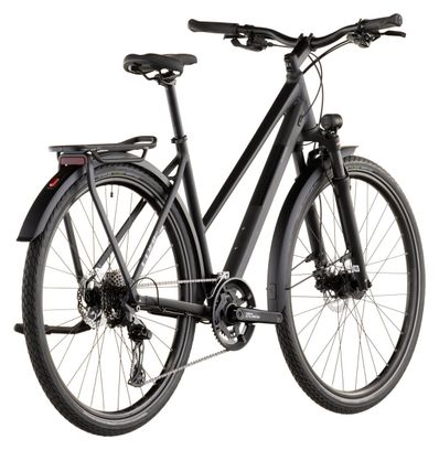 Cube Kathmandu Pro Trapeze Trekking Bike Shimano Cues 10S 700 mm Coal Black 2026