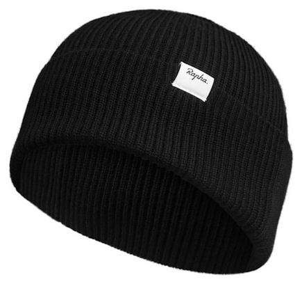 RAPHA Merino Logo Beanie Black