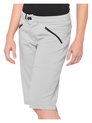 Pantaloncini da donna 100% Ridecamp Grey