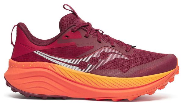 Chaussures Trail Saucony Xodus Ultra 3 Rouge/Orange Femme