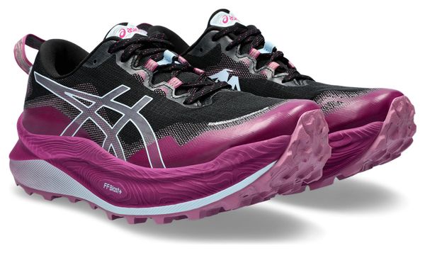 Chaussures de Trail Running Femme Asics Trabuco Max 3 Noir Rose