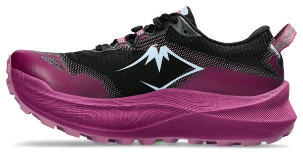 Chaussures de Trail Running Femme Asics Trabuco Max 3 Noir Rose