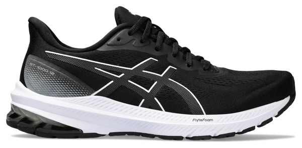 Asics GT-1000 12 Negro Blanco Zapatillas Running Mujer