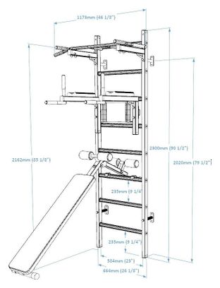 Espalier de gymnastique BenchK 223B