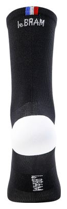 LeBram Ventoux Pair of Socks Black White