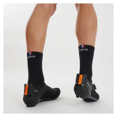 LeBram Ventoux Pair of Socks Black White