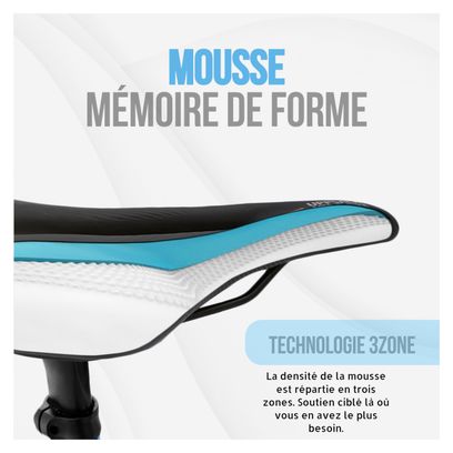 Selle velo ASTRID XXL confortable fait mains en ITALIE avec technologie brevetée 3ZONE