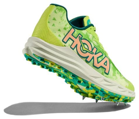Hoka Crescendo XC Leichtathletikschuhe Grün Unisex
