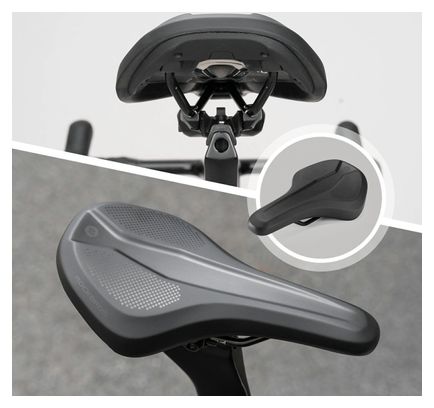 Selle vélo ROCKBROS étanche ergonomique noire