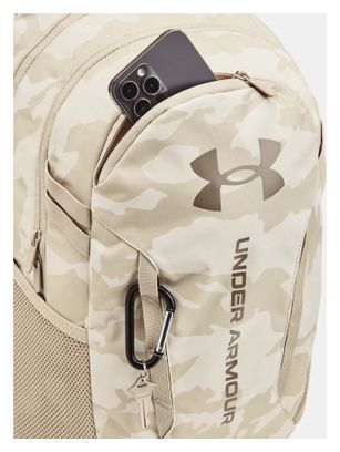 Under Armour Hustle 6.0 - 29L Beige Camo Unisex Rucksack