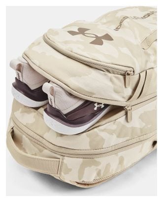 Mochila Under Armour Hustle 6.0 - 29L Beige Camo Unisex