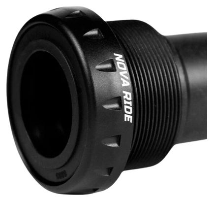 Boitier de pédalier Nova Ride BB ITA Shimano DUB Noir