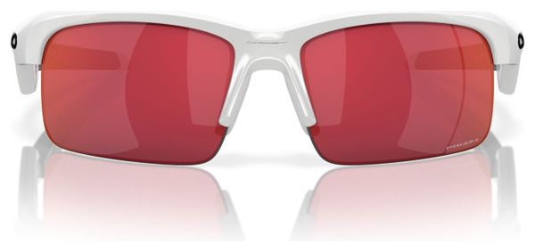 Lunettes Enfant Oakley Capacitor - Polished White / Prizm Field / Ref : OO9013-0362