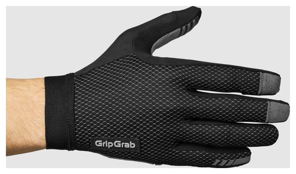 Lange Sommerhandschuhe GripGrab Vertical 2 InsideGrip Schwarz