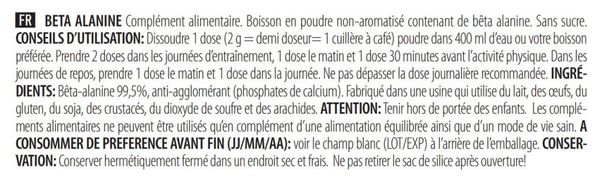 Bêta-alanine (300g) - Biotech Usa - Bêta-alanine