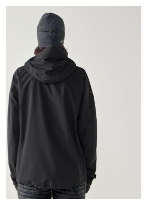 Women's Haglöfs L.I.M Airak 2.5L Black waterproof hooded jacket