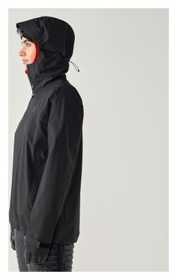Women's Haglöfs L.I.M Airak 2.5L Black waterproof hooded jacket