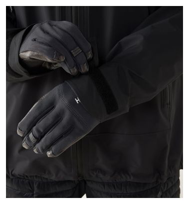 Women's Haglöfs L.I.M Airak 2.5L Black waterproof hooded jacket