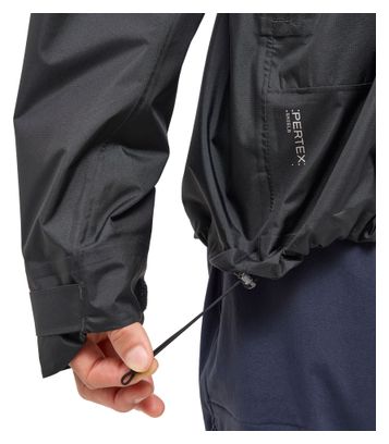 Women's Haglöfs L.I.M Airak 2.5L Black waterproof hooded jacket