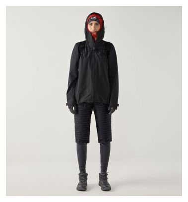Women's Haglöfs L.I.M Airak 2.5L Black waterproof hooded jacket