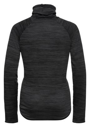 Sweat Thermique Femme Odlo Run Easy Warm Noir 