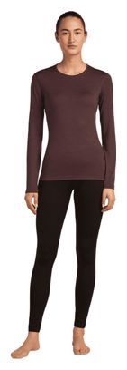 Baselayer Icebreaker Merino 200 Oasis Marron Femme