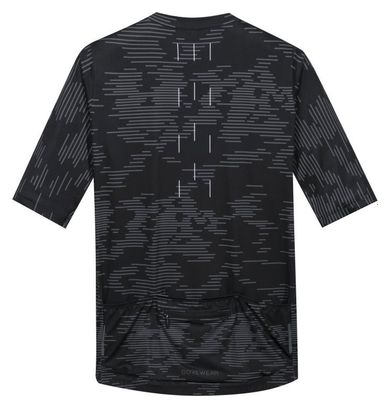 Maillot de manga corta Gore Wear Swiftride Electro Negro