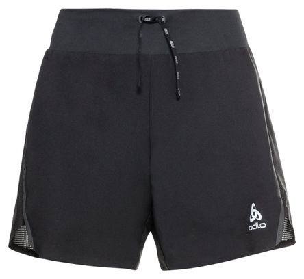 Odlo Axalp Trail 6in 2-in-1 Shorts Schwarz Damen