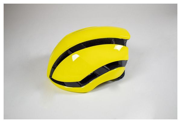 Casque vélo route intelligent jaune