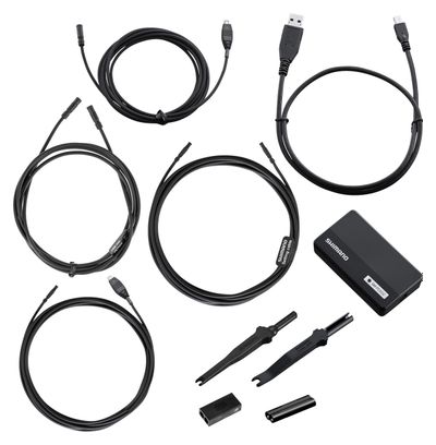 Shimano E-Tube aansluit- en instelset (Di2 / stappen) voor PC