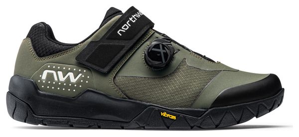 Chaussures VTT Northwave Overland Plus Vert Khaki