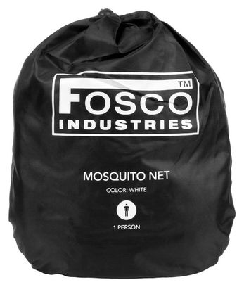 Moustiquaire Fosco Industries Moustiquaire 1 personne-Blanc