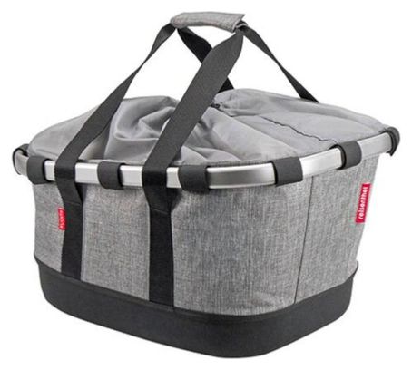 Klickfix Bikebasket GT pour Racktime Snap It Twist Silver