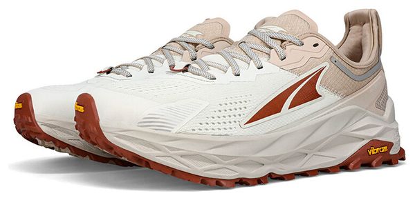 Chaussures de Trail Running Altra Olympus 5 Blanc Beige