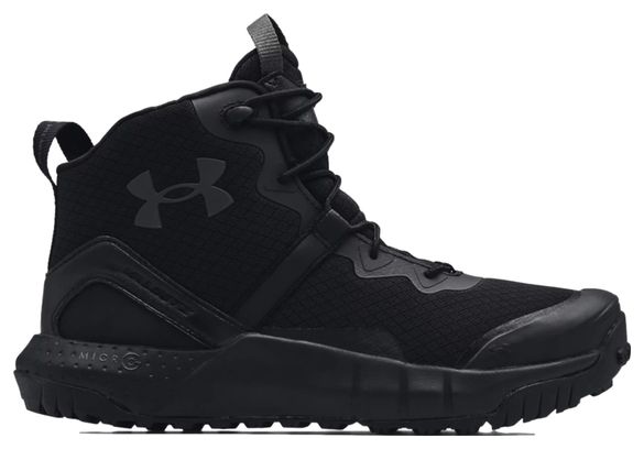 Wanderschuhe Under Armour Micro G Valsetz Zip Mid Schwarz