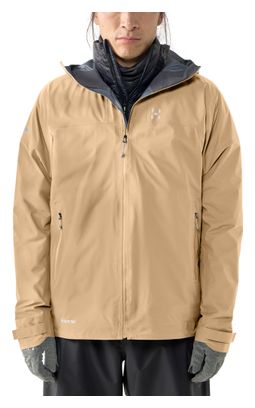 Giacca impermeabile Haglöfs L.I.M Airak Gore-Tex Beige Uomo