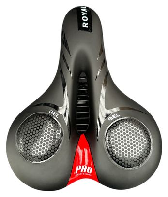 Selle Homme Femme Comfort Cruiser Drifter Gel Noir